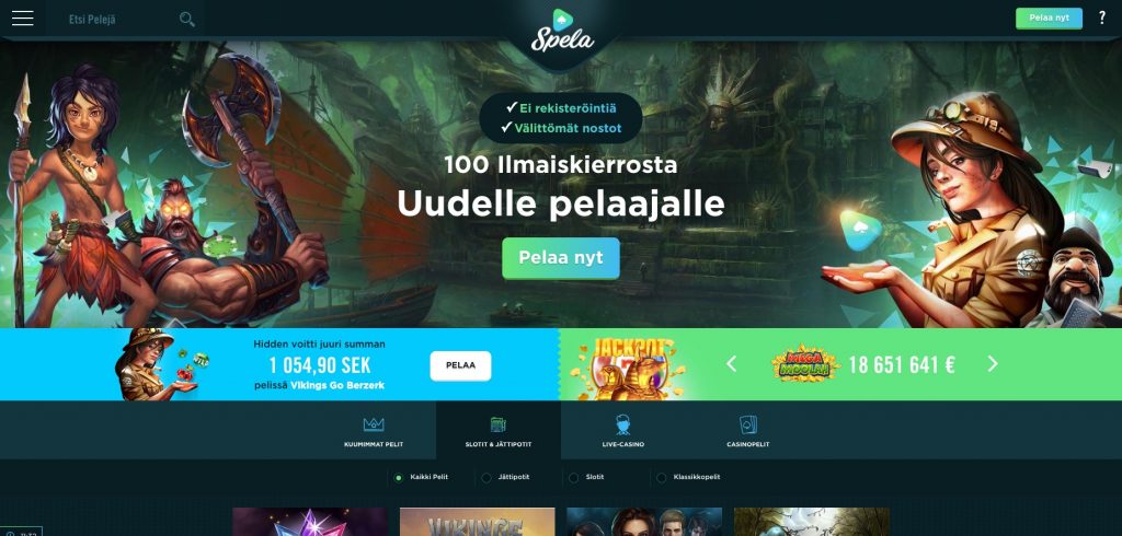 Spela Nettikasinot